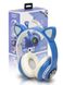 Бездротові дитячі навушники Bluetooth-навушники бездротові TUCCI STN28 PRO Blue дитячі з котячими вушками 239STN-28 Зеленый фото 7