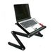 Портативний стіл-підставка для ноутбука з додатковим охолодженням. Стіл для ноутбука з охолодженням RD-07231 фото 3