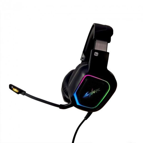 Геймерські навушники Cyberpunk CP-007. Ігрові навушники для комп'ютера з підсвічуванням. CP-007 фото