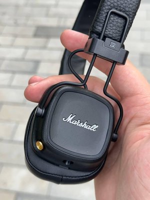 Беспроводные накладные Bluetooth наушники Marshall Major IV Black Major IV фото