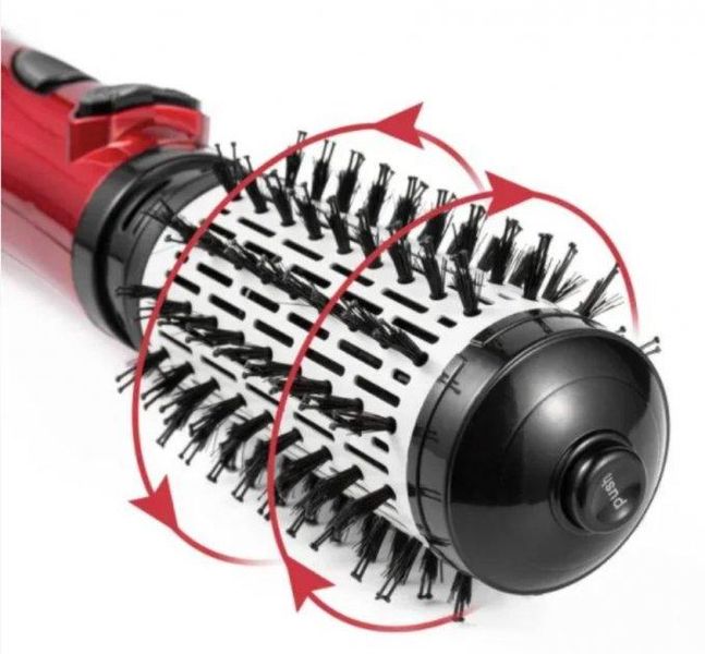 Стайлер для волос Gemei . Фен-щетка расческа для укладки волос. Вращающаяся воздушная фен-щетка . GM-4829 фото