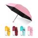 Жіноча парасолька у футлярі капсула компактна складана маленька парасолька для сумки в чохлі-капсулі червона An75355 фото 9