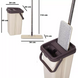 Швабра - лентяйка с ведром и автоматическим отжимом 2 в 1 Hand Free Cleaning Mop 5 л Бежевая 1409 фото 6