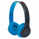 Бездротові Bluetooth-навушники P47 Wireless Накладні блютуз навушники з FM радіо та мікрофоном Blue фото 1