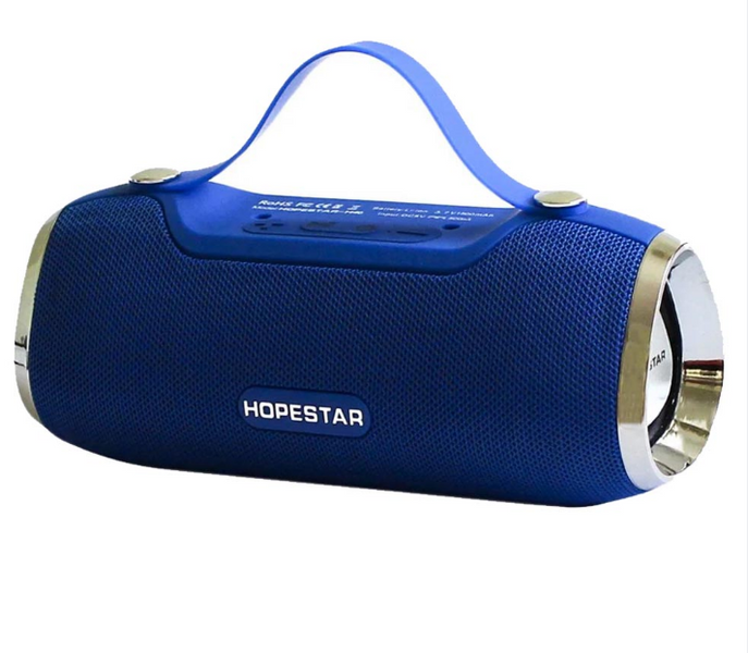 Потужна компактна портативна Bluetooth стереоколонка HOPESTAR H24 Хопстар із ручкою H24 фото