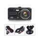 Автомобильный видеорегистратор с двумя камерами, Встроенный датчик G-Shock 4 дюйма HD в режиме 1080P Bt100 фото 7