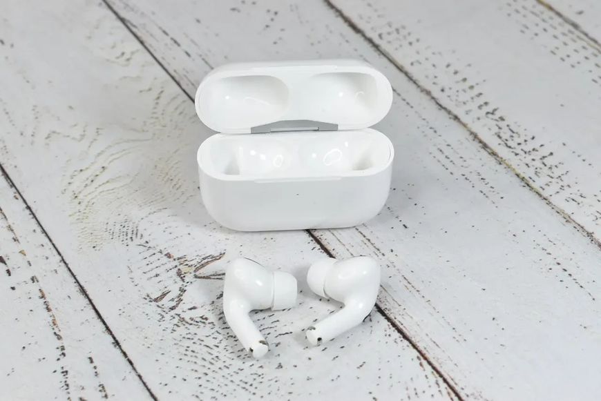 Вакуумні бездротові блютуз-навушники в дизайні Airpods Pro + чохол у подарунок. bluetooth навушники Macaroon фото