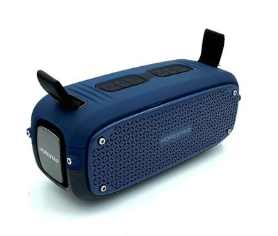 Потужна компактна Bluetooth-стереоколонка Hopestar А21 Хопстар з акумулятором і радіо. Блютуз-колонка Синій 206|MellА21 фото