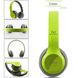 Бездротові Bluetooth-навушники P47 Wireless Накладні блютуз навушники з FM радіо та мікрофоном Green фото 1