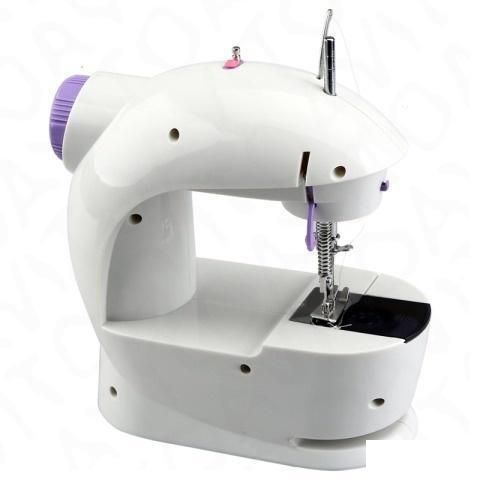 Портативная швейная машинка для дома Sewing Machine 4 в 1 с адаптером, Мини швейная машинка SHV1906 фото