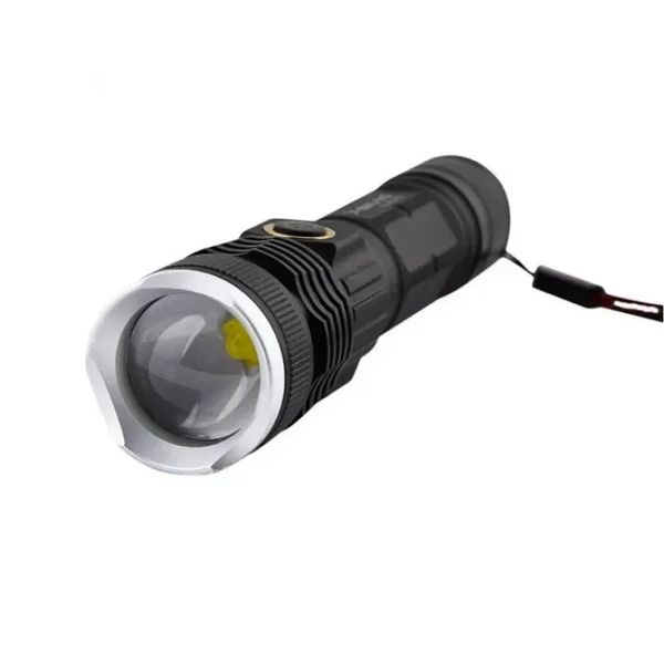Ручний ліхтарик A79-P50 буде корисний рибалкам, оскільки потужний пробивний промінь, часто буває необхідний під час нічного лову, при цьому ліхтарик захищений від вологи, бруду і пилу. Ручний ліхтарик A79-P50 оснащений реально яскравим діодом і при невели A79-P50 фото