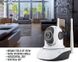 Wi-fi IP-камера для відеоспостереження у квартирі офісі на складі або приватному будинку, Роботизована IP 1535 фото 8
