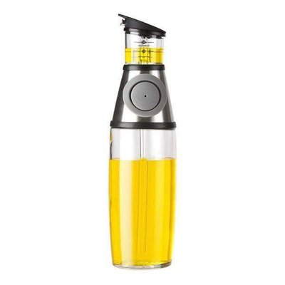 Пляшка-дозатор із розпилювачем для олії й оцту скляна 500 мл. Пляшка для олії. 205239 фото